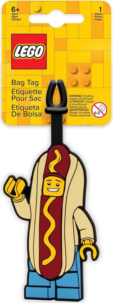 Lego Taschenanhänger Hotdog-Typ