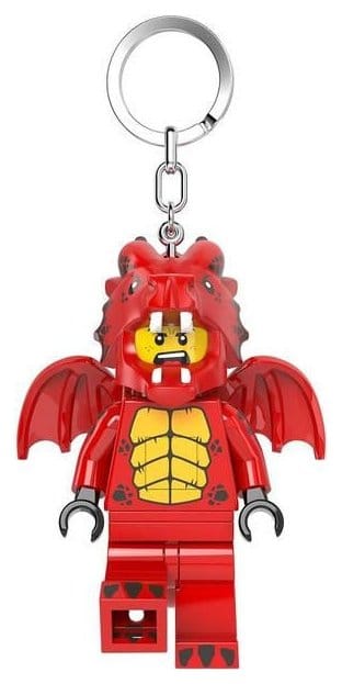 Lego Minifiguren Schlüsselanhänger Drachenkostüm-Mann