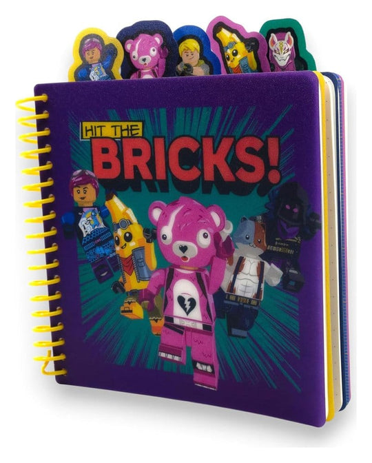 Lego Fortnite Notizbuch mit Registerkarten