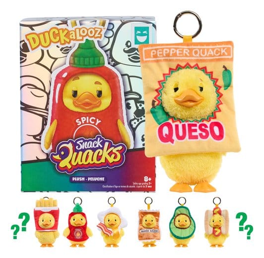 Duckalooz Happy Haul Clip-On Blind Box Plüsch Snack Quack (8)
