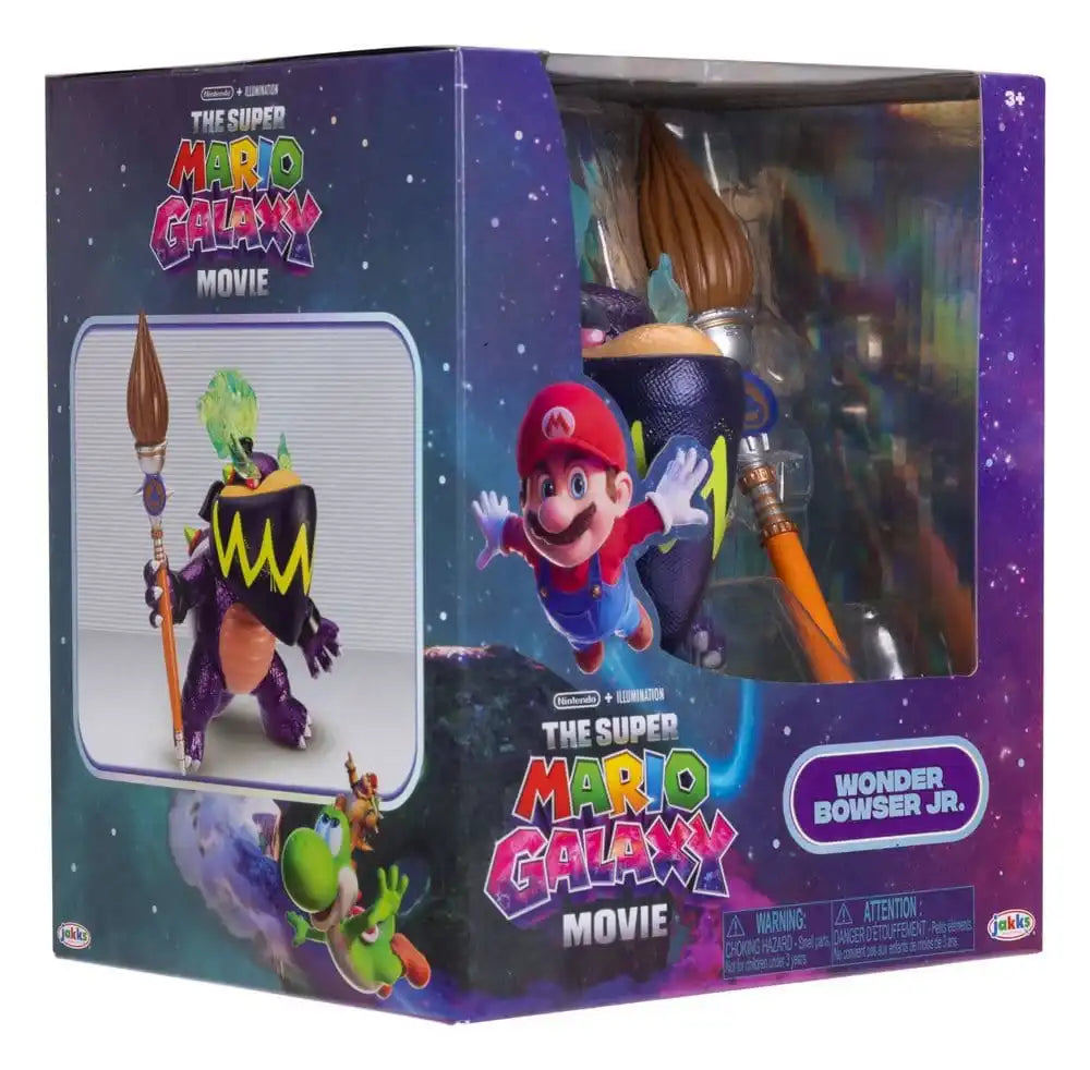 Der Super Mario Galaxy Film Actionfigur Wonder Bowser Jr. 13 cm