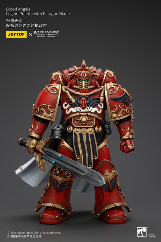 Warhammer The Horus Heresy Actionfigur 1/18 Blood Angels Legion Praetor with Paragon Blade 13 cm