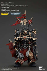 Warhammer 40k Actionfigur Chaos Space Marines Black Legion Chosen Champion with bolter and power maul 20 cm