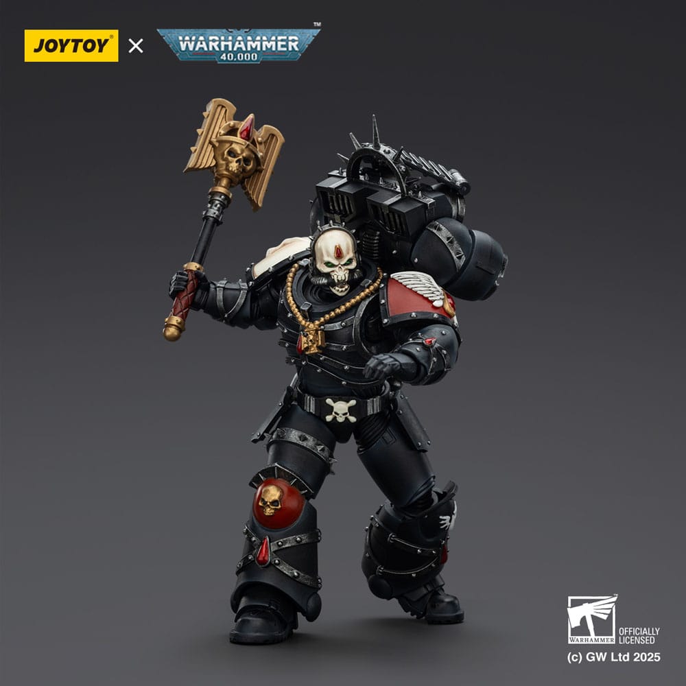 Warhammer 40,000: Combat Patrol Blood Angels Actionfigur Lemartes With Jump Pack Blood Crozius and Absolver Bolt Pistol 12 cm