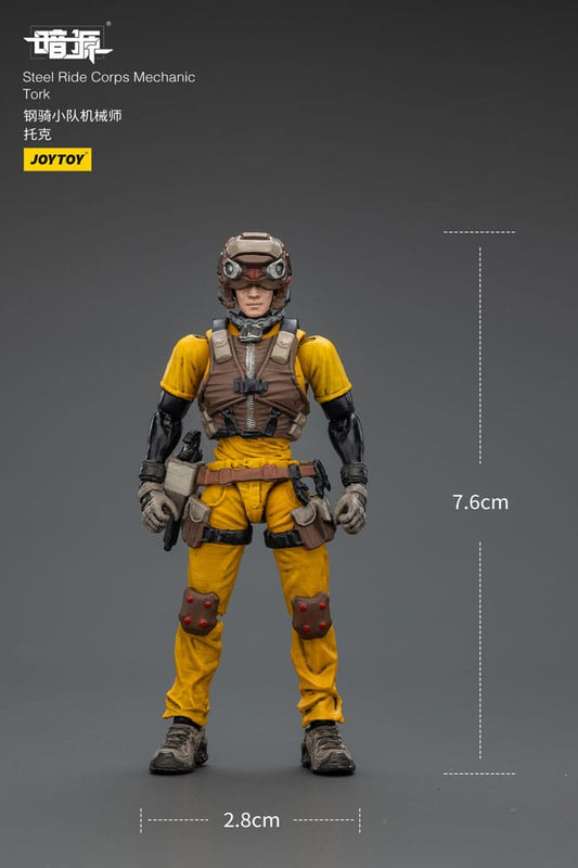 Steel Ride Corps Dark Source Actionfigur Mechanic Tork 7 cm