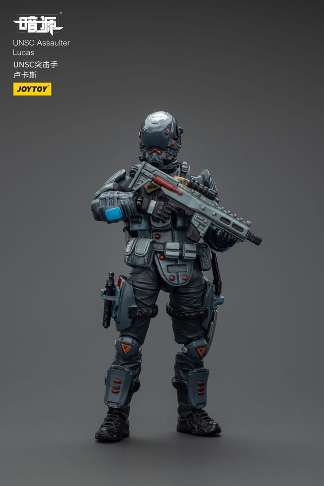 UNSC Dark Source Actionfigur Assaulter Lucas 7 cm