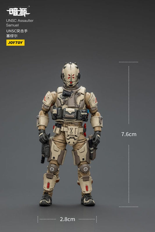 UNSC Dark Source Actionfigur Assaulter Samuel 7 cm