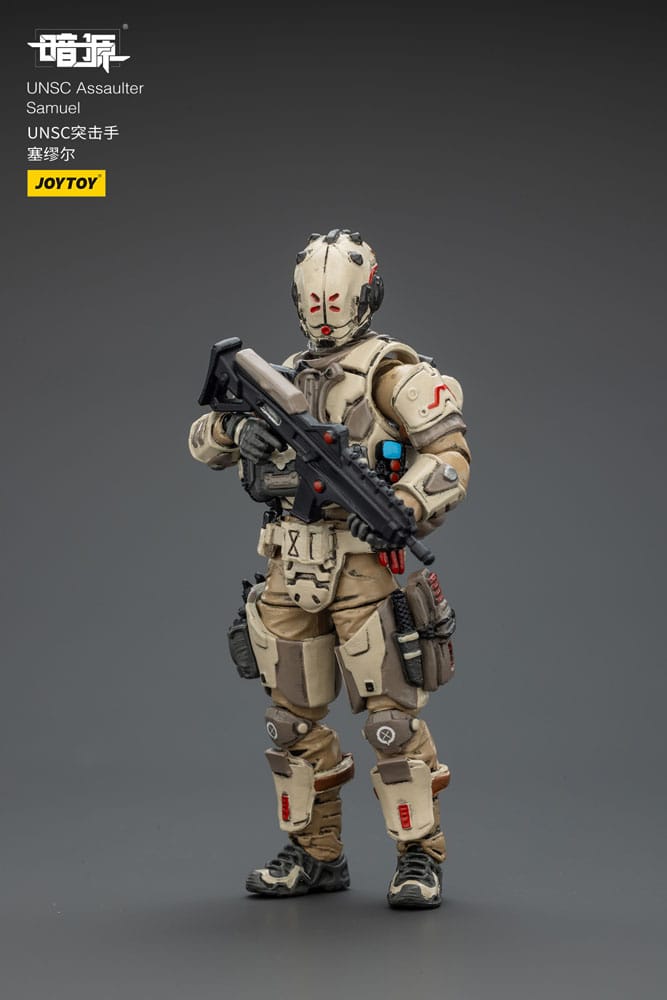 UNSC Dark Source Actionfigur Assaulter Samuel 7 cm