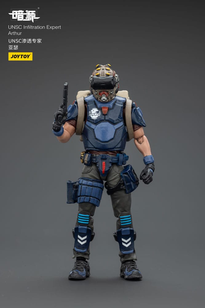 UNSC Dark Source Actionfigur Infiltration Expert Arthur 7 cm