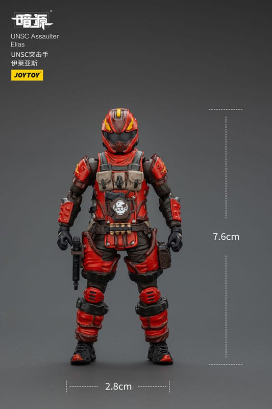 UNSC Dark Source Actionfigur Assaulter Elias 7 cm