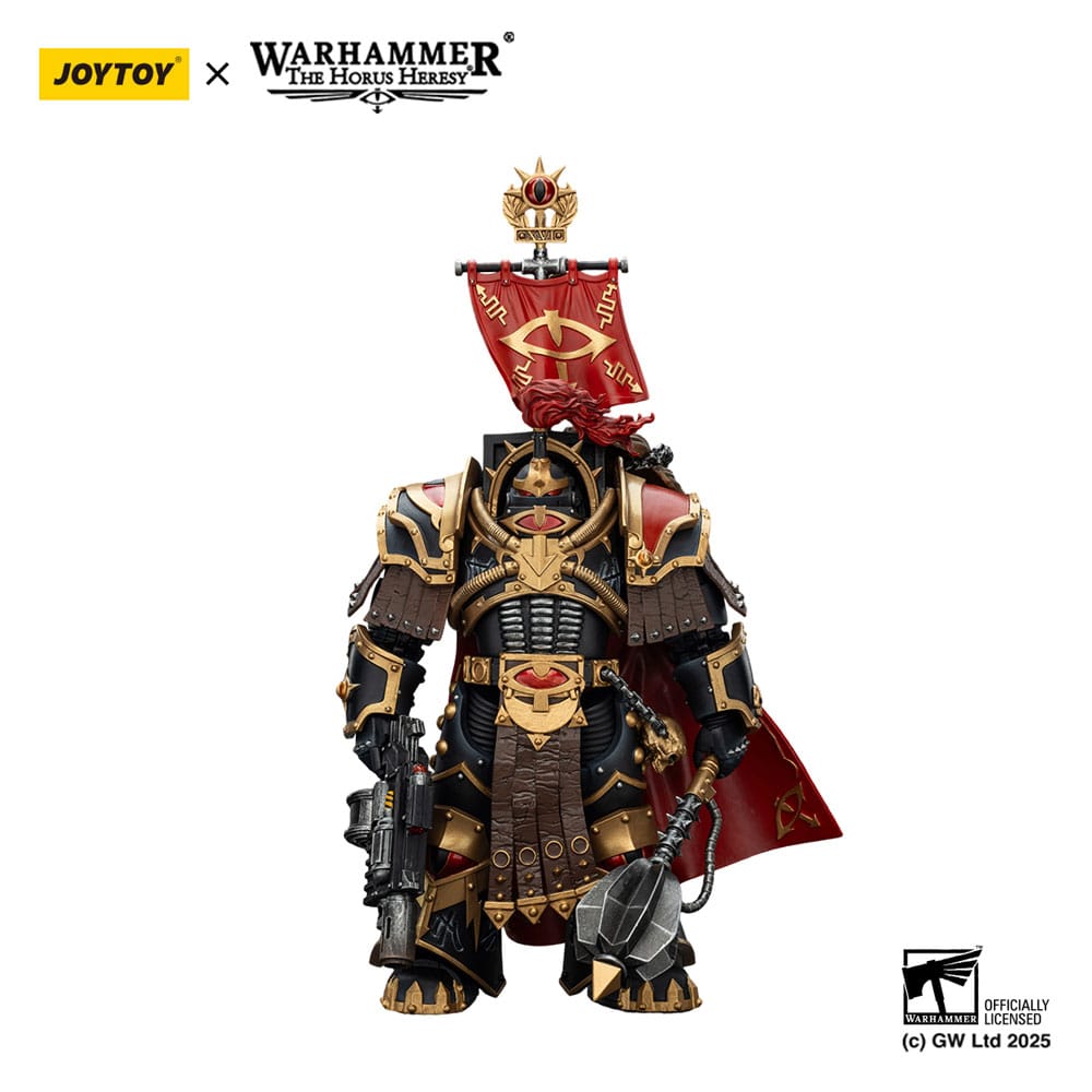 Warhammer 40,000: Sons of Horus Actionfigur Legion Cataphractii Praetorwith Combi-Melta and Power Maul 14 cm
