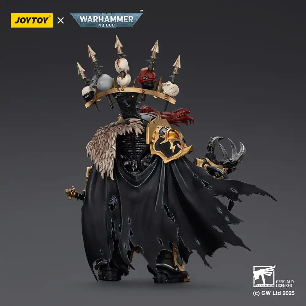 Warhammer 40,000 Actionfigur Black Legion Abaddon the Despoiler with Drach'nyen and the Talo 16 cm