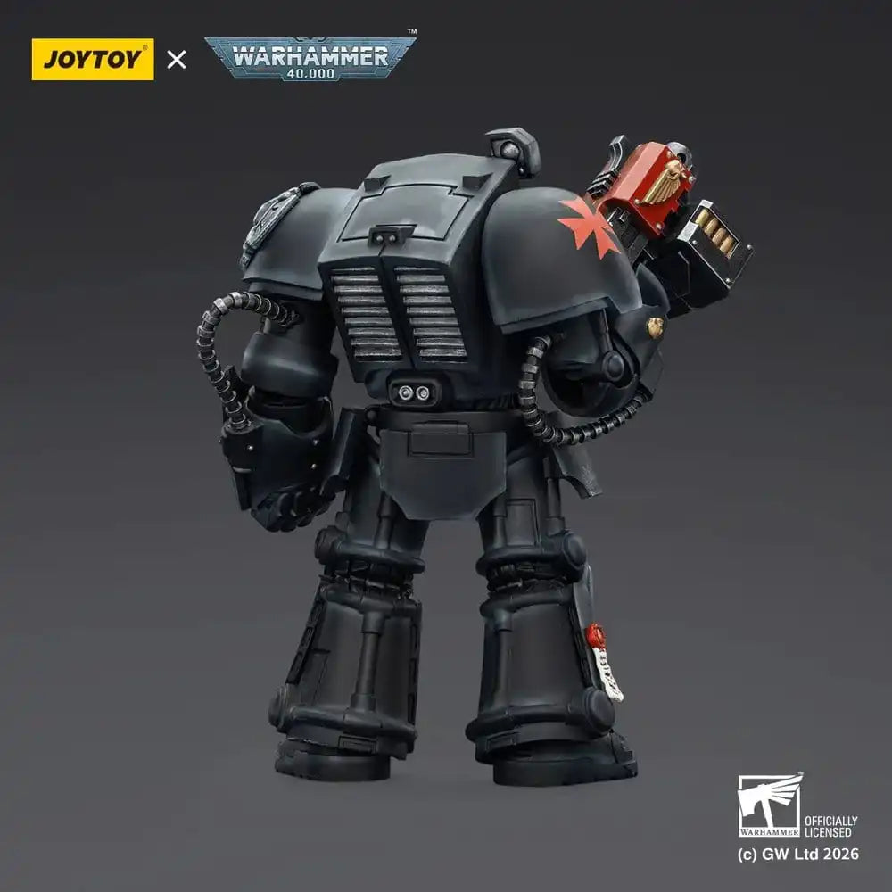 Warhammer 40,000 Actionfigur Black Templars Terminator 2 with Power Fist and Storm Bolter 14 cm