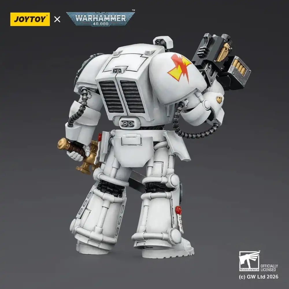 Warhammer 40,000 Actionfigur White Scars Terminator 1 with Power Sword and Storm Bolter 14 cm