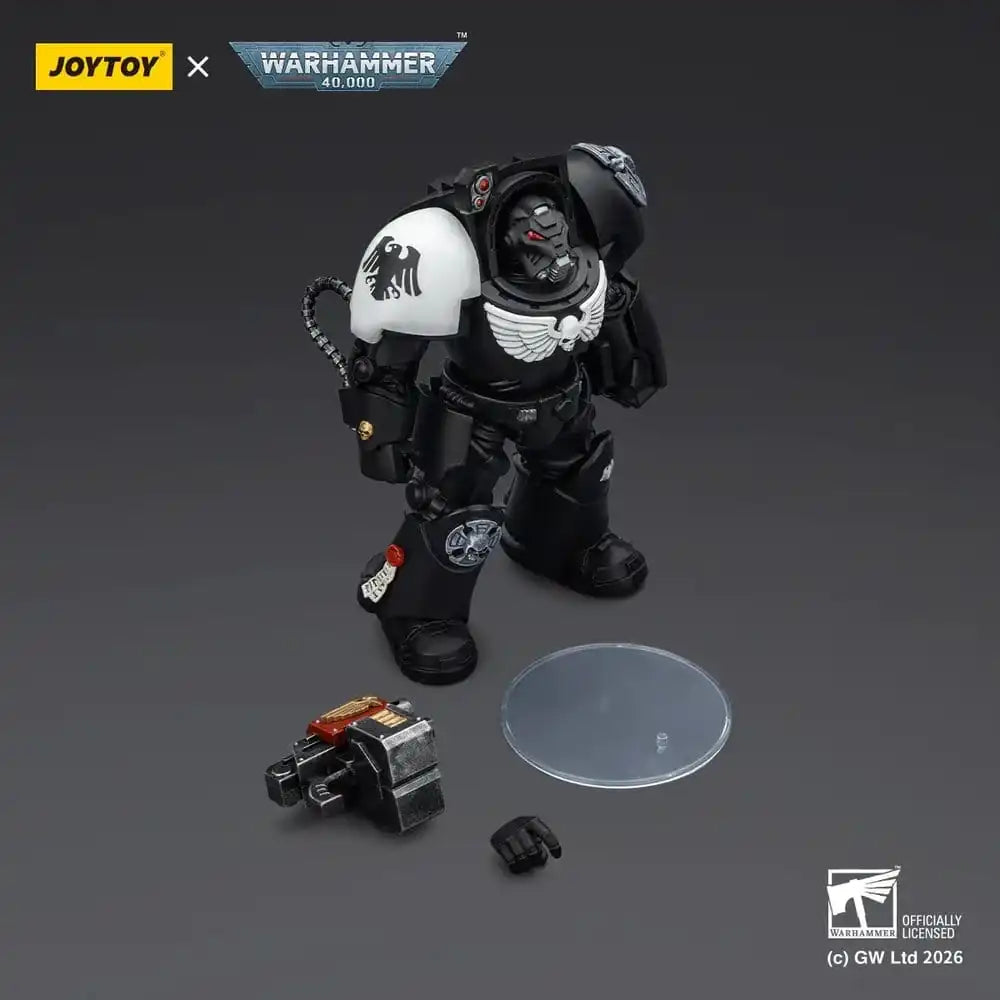 Warhammer 40,000 Actionfigur Raven Guard Terminator 2 with Power Fist and Storm Bolter 14 cm