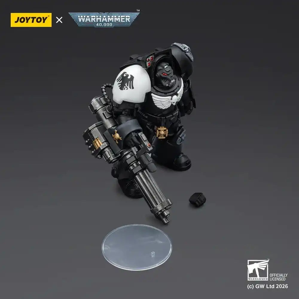 Warhammer 40,000 Actionfigur Raven Guard Terminator 3 with Power Fist and Assault Cannon 14 cm