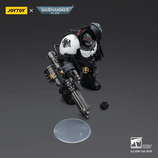 Warhammer 40,000 Actionfigur Raven Guard Terminator 3 with Power Fist and Assault Cannon 14 cm