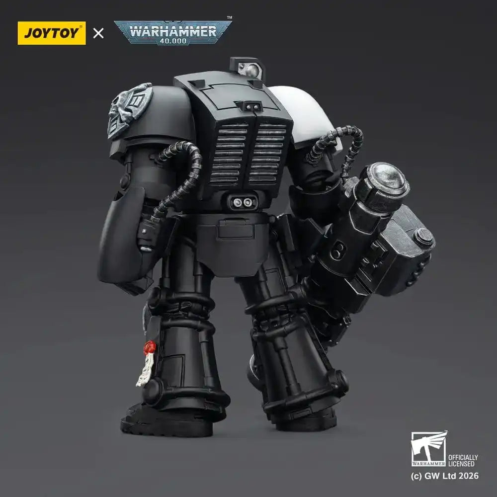 Warhammer 40,000 Actionfigur Raven Guard Terminator 3 with Power Fist and Assault Cannon 14 cm