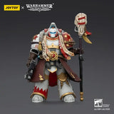 Warhammer 40,000 Actionfigur White Scars Stormseer Consulwith Force Staff and Bolt Pistol 12 cm