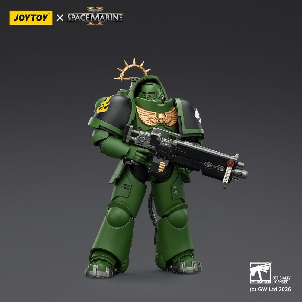 Warhammer 40,000 Actionfigur Game Edition Salamanders Heavy Intercessor 13 cm