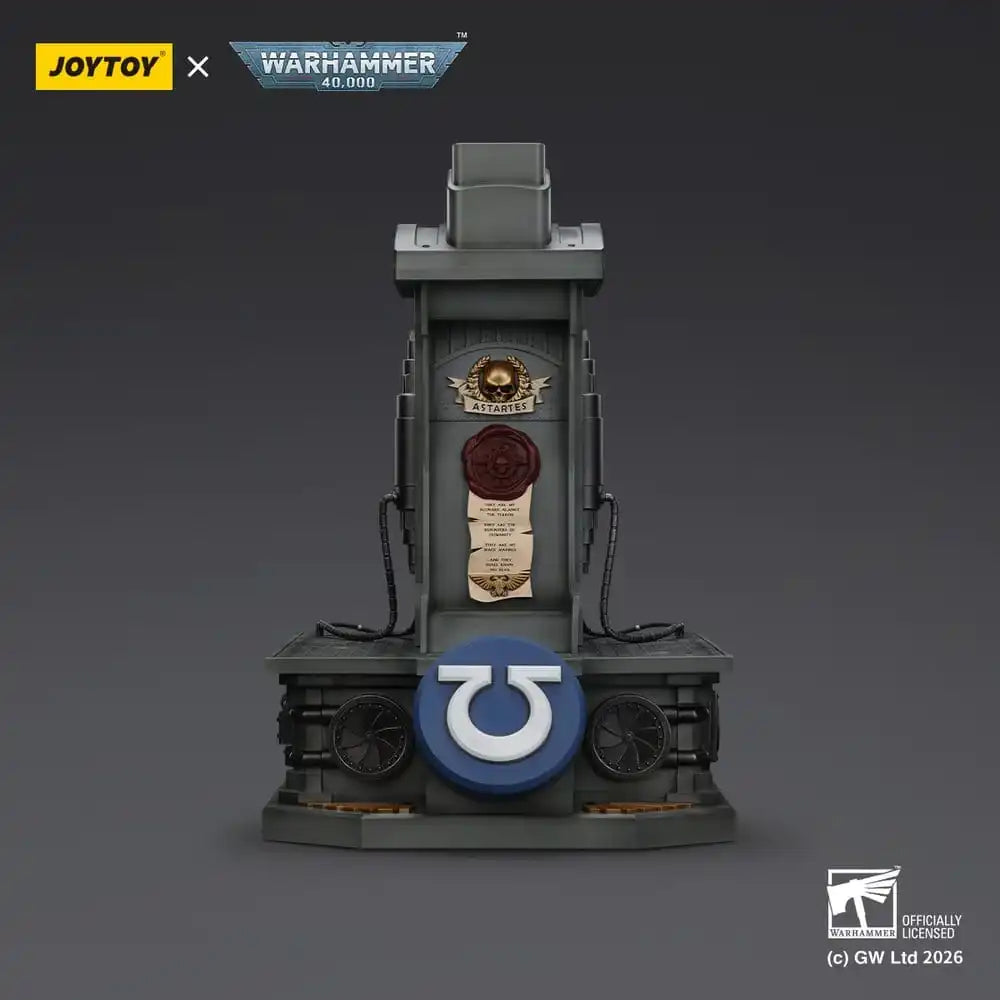 Warhammer 40,000 Captain MkX Helmet & Display Stand Ultramarines 44 cm