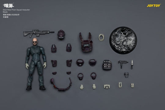 Dark Source Steel Ride Actionfigur Prism Squad 8 cm