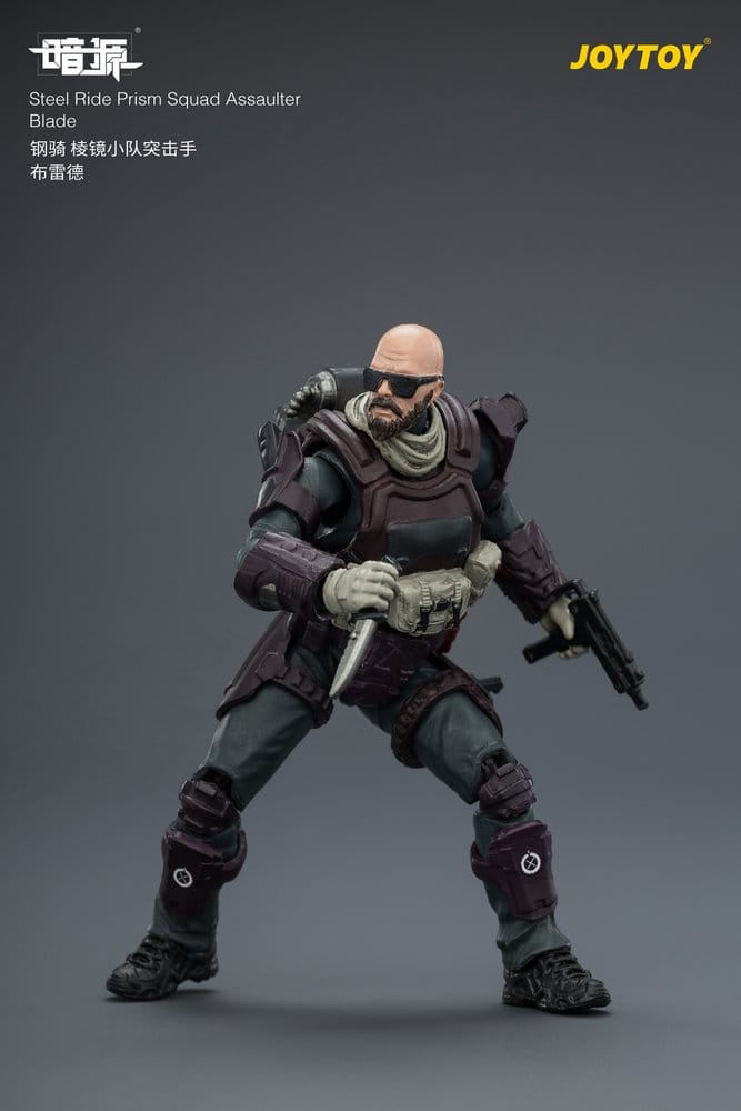 Dark Source Steel Ride Actionfigur Prism Squad 8 cm