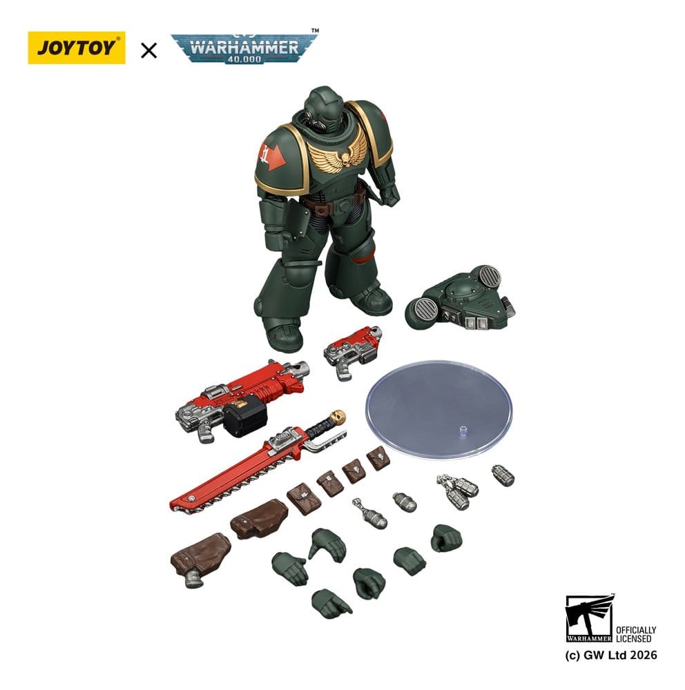 Warhammer 40,000 Actionfigur Dark Angels Intercessor 12 cm