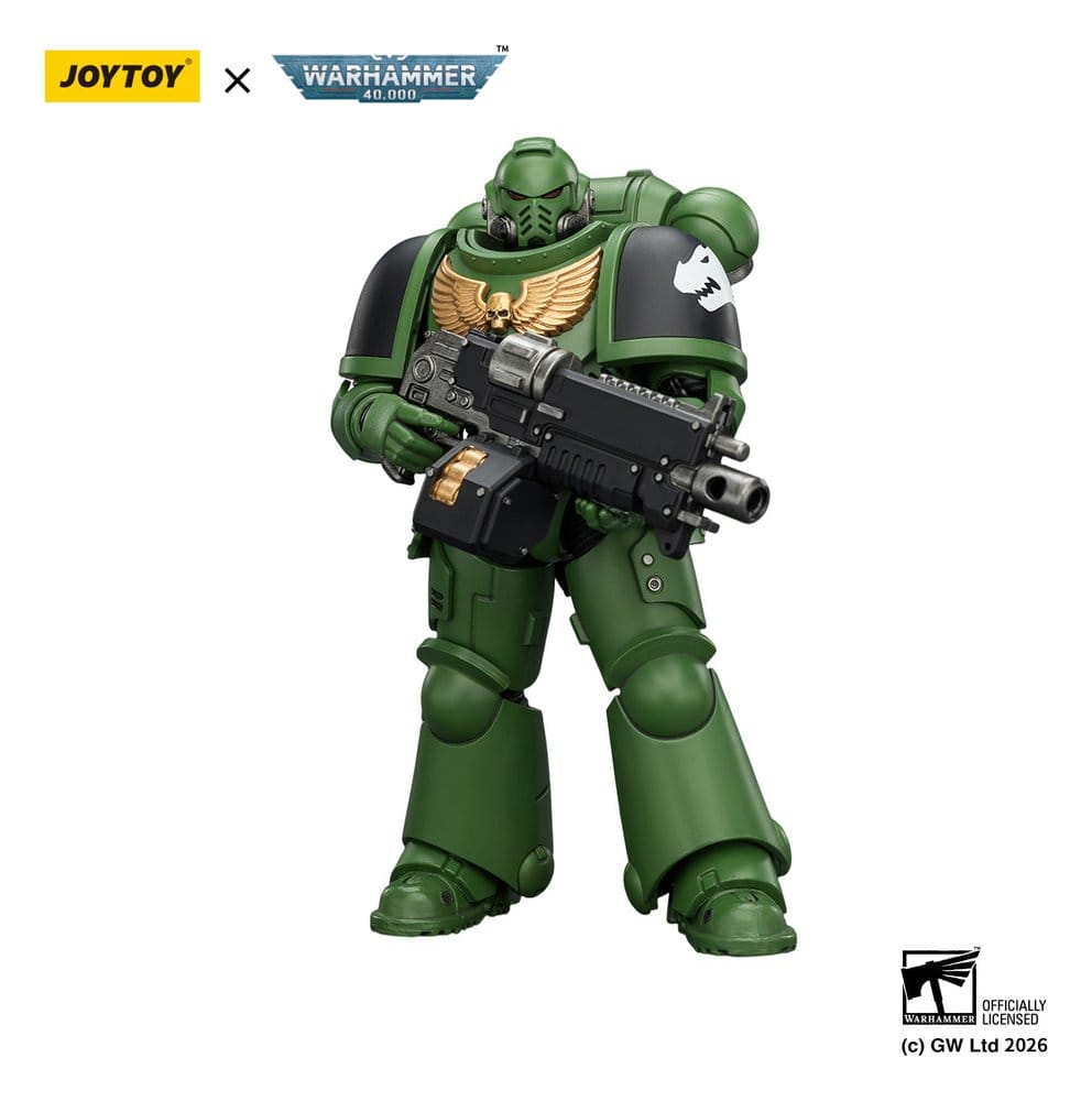 Warhammer 40,000 Actionfigur Salamanders Intercessor 12 cm