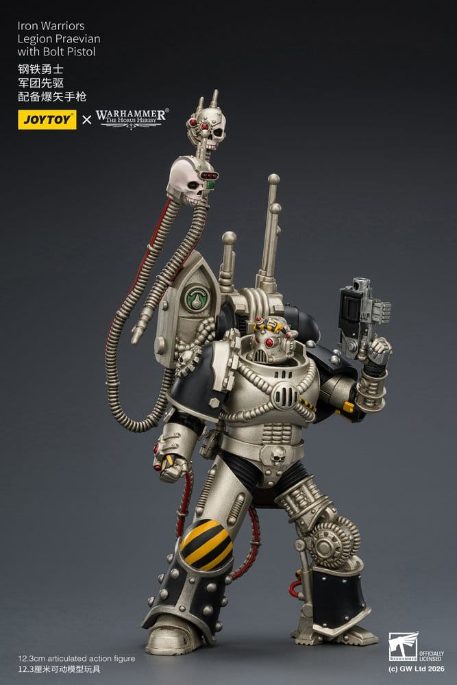 Warhammer The Horus Heresy Actionfigur Iron Warriors Legion Praevian 12 cm