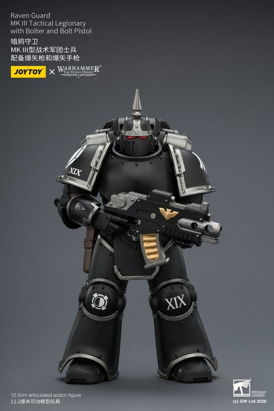 Warhammer 40,000 Actionfigur Raven Guard MK III Tactical Legionary 12 cm