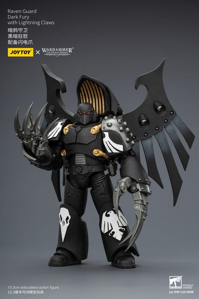 Warhammer 40,000 Actionfigur Raven Guard Dark Fury 12 cm