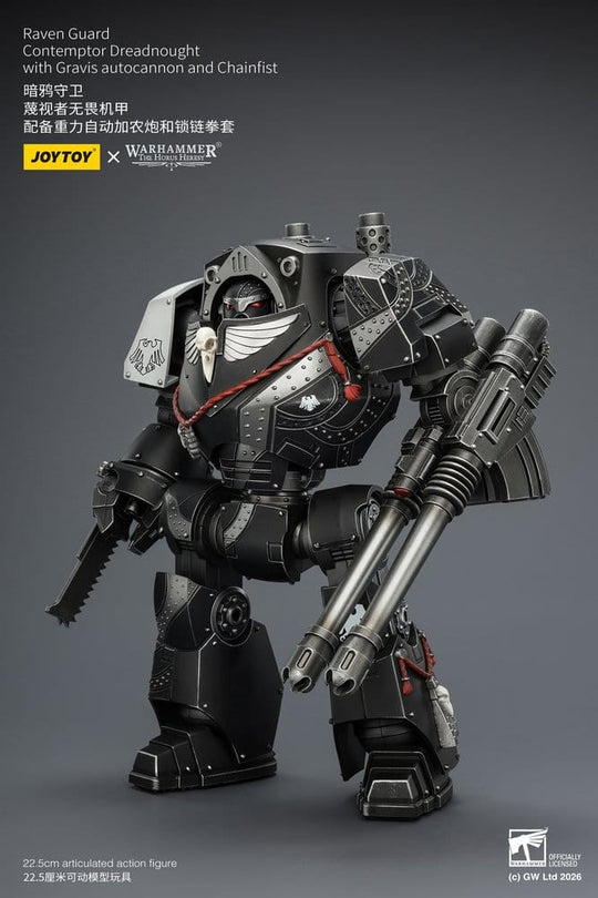 Warhammer 40,000 Actionfigur Raven Guard Contemptor Dreadnought 23 cm