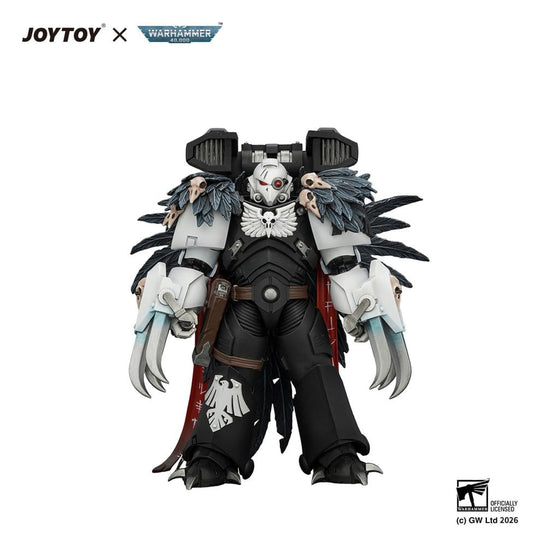 Warhammer Actionfigur Raven Guard Chapter Master Aethon Shaan 13 cm
