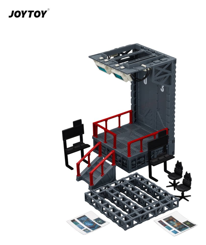 Dark Source Diorama Vitrine im Hangar-Stil 03