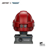 Warhammer Replik Blood Angels MkX Helm & Displayständer 44 cm