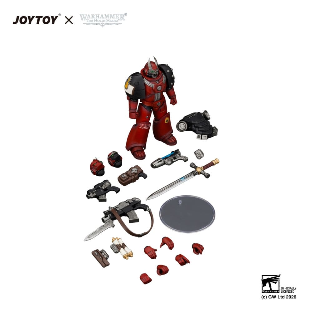 Warhammer The Horus Heresy Actionfigur Word Bearers MkVI Tactical Sergeant 12 cm