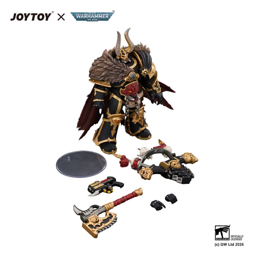 Warhammer Actionfigur Black Legion Chaos Lord (13 cm)