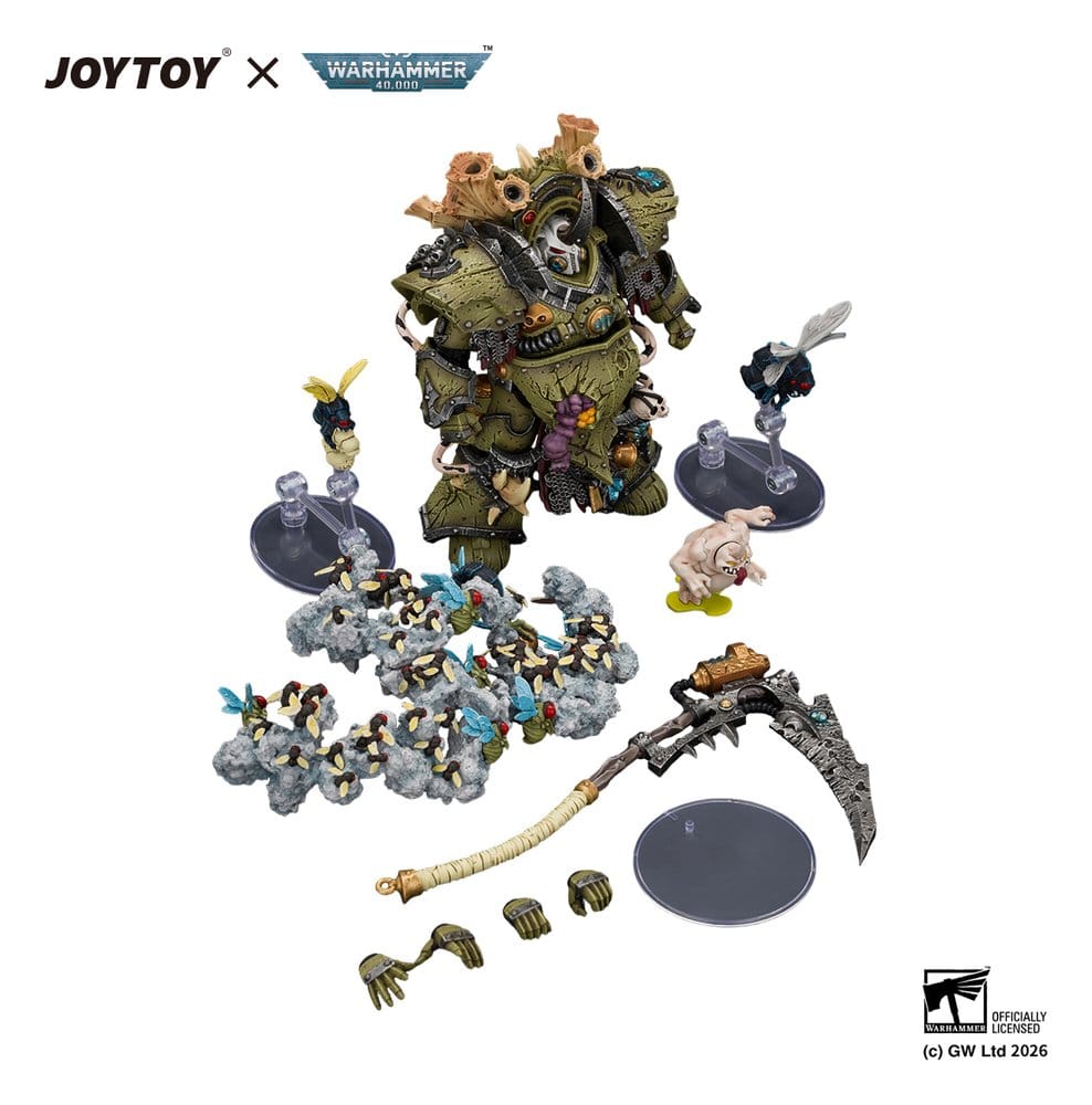 Warhammer Actionfigur Death Guard Typhus Herald of the Plague God 15 cm