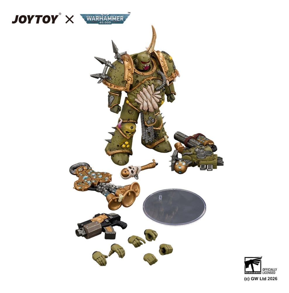 Warhammer Actionfigur Death Guard Plague Marine 1 12 cm
