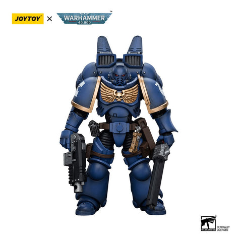 Warhammer 40k Actionfigur 1/18 Ultramarines Jump Pack Intercessors Intercessor 1 12 cm