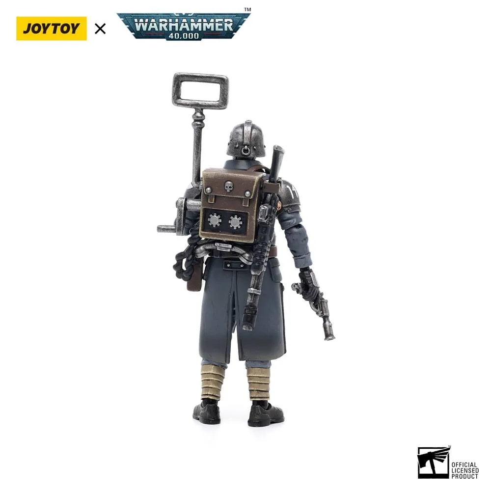 Warhammer 40k Actionfigur 1/18 Death Korps of Krieg Veteran Squad Guardsman Communications Specialist 10 cm