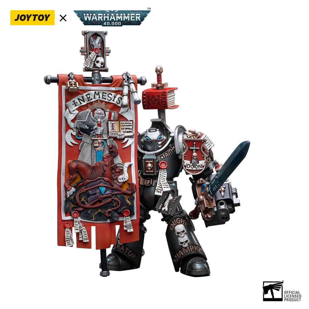 Warhammer 40k Actionfigur 1/18 Grey Knights Terminator Retius Akantar 13 cm