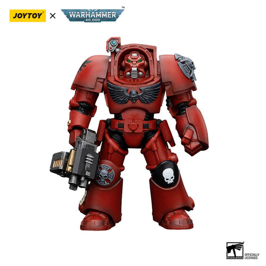 Warhammer 40,000 Actionfigur 1/18 Blood Angels Terminator Squad Terminator with Storm Bolter 14 cm