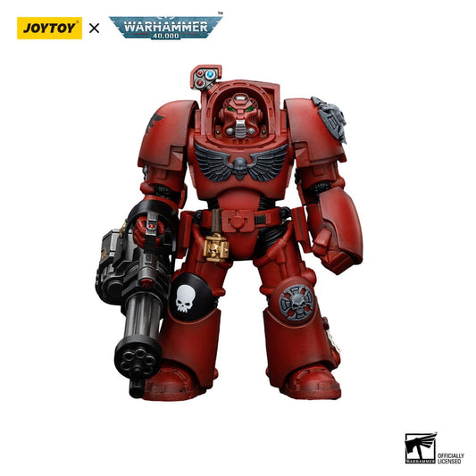 Warhammer 40,000 Actionfigur 1/18 Blood Angels Terminator Squad Terminator with Assault Cannon 14 cm