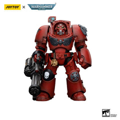 Warhammer 40,000 Actionfigur 1/18 Blood Angels Terminator Squad Terminator with Assault Cannon 14 cm