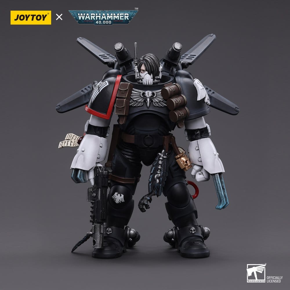 Warhammer 40,000 Actionfigur Raven Guard Chapter Master Kayvaan Shrike 12 cm