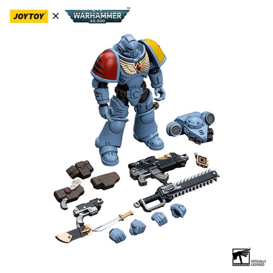 Warhammer 40k Actionfigur 1/18 Space Wolves Intercessors 12 cm