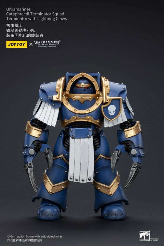 Warhammer The Horus Heresy Actionfigur 1/18 Ultramarines Cataphractii Terminator Squad Terminator with Lightning Claws 14 cm