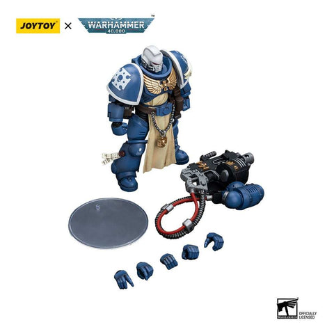 Warhammer 40k 1/18 Ultramarines Sternguard Veteran with Heavy Bolter 12 cm